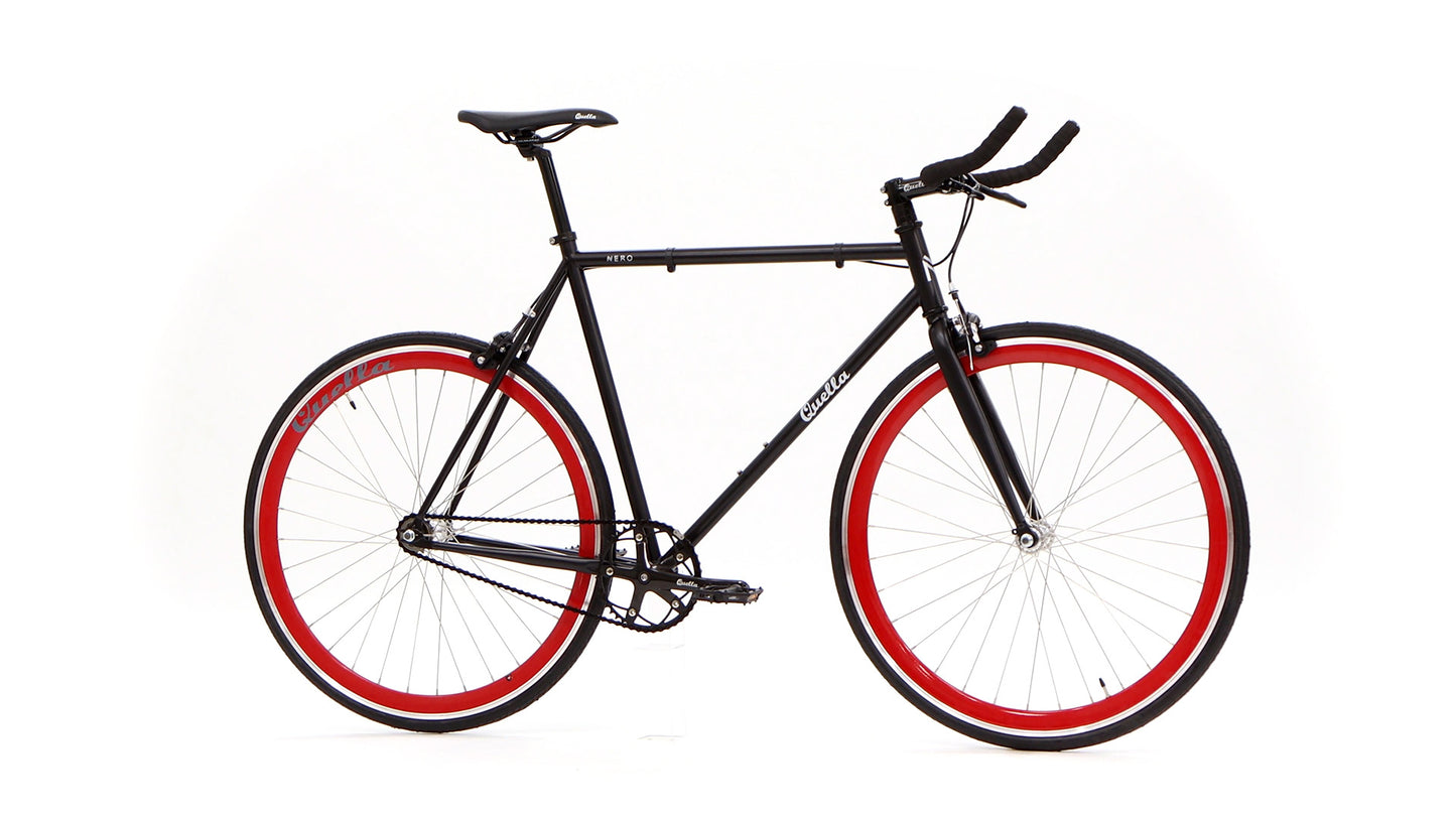 Nero Courier Red Single Speed Bike