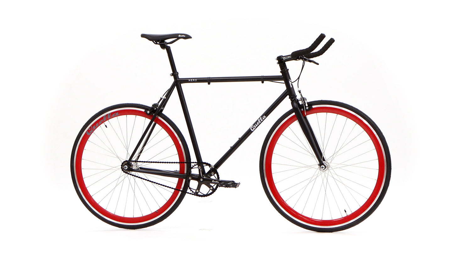 Nero Courier Red Single Speed Bike