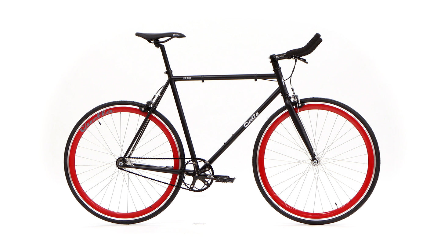 Nero Courier Red Single Speed Bike