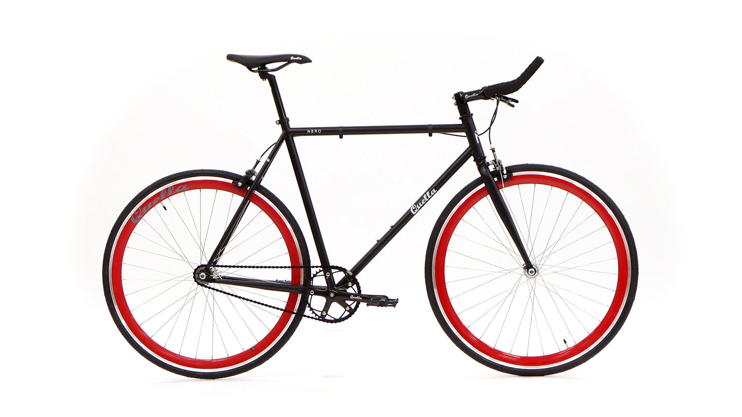 Nero Courier Red Single Speed Bike