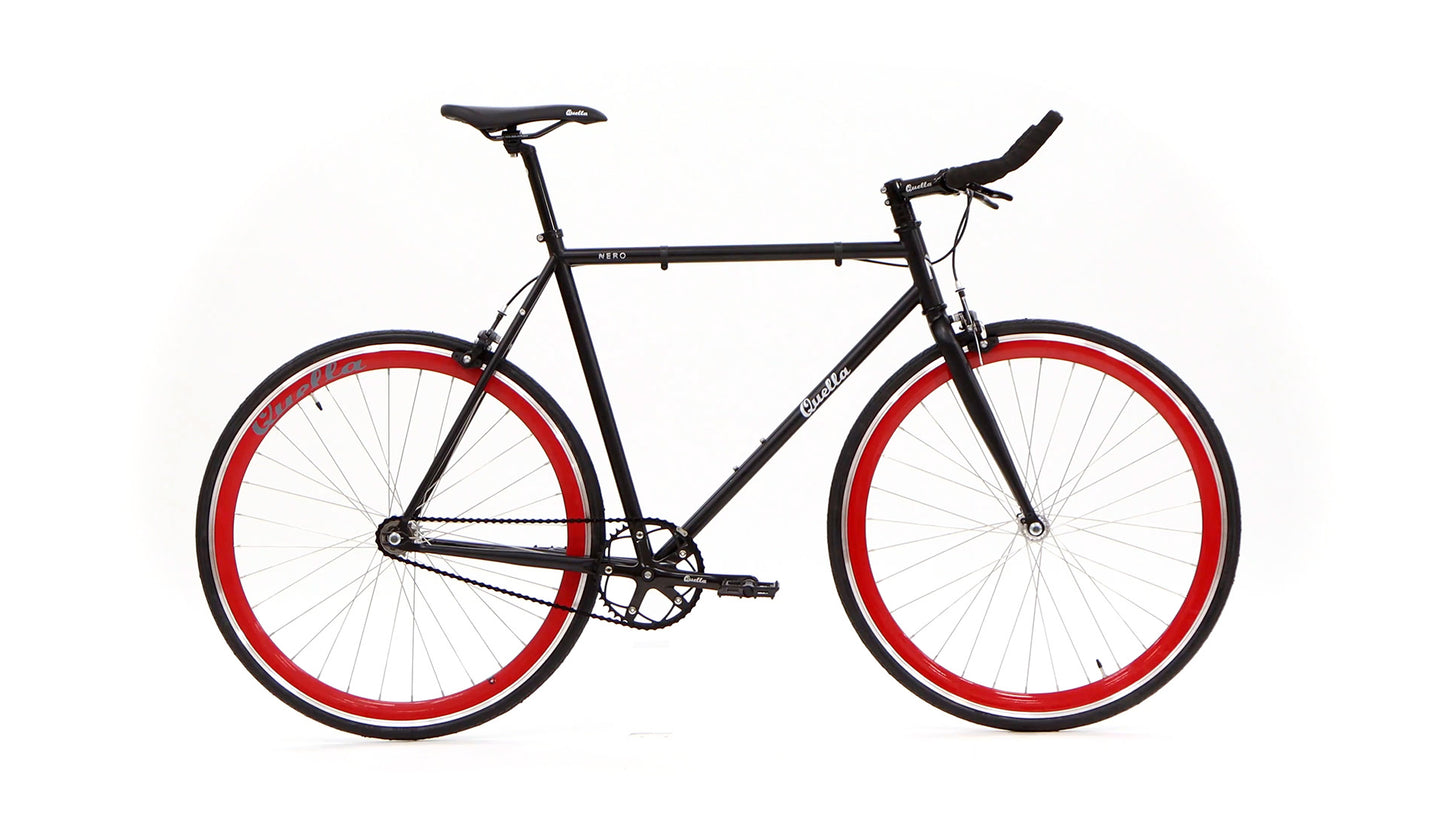 Nero Courier Red Single Speed Bike