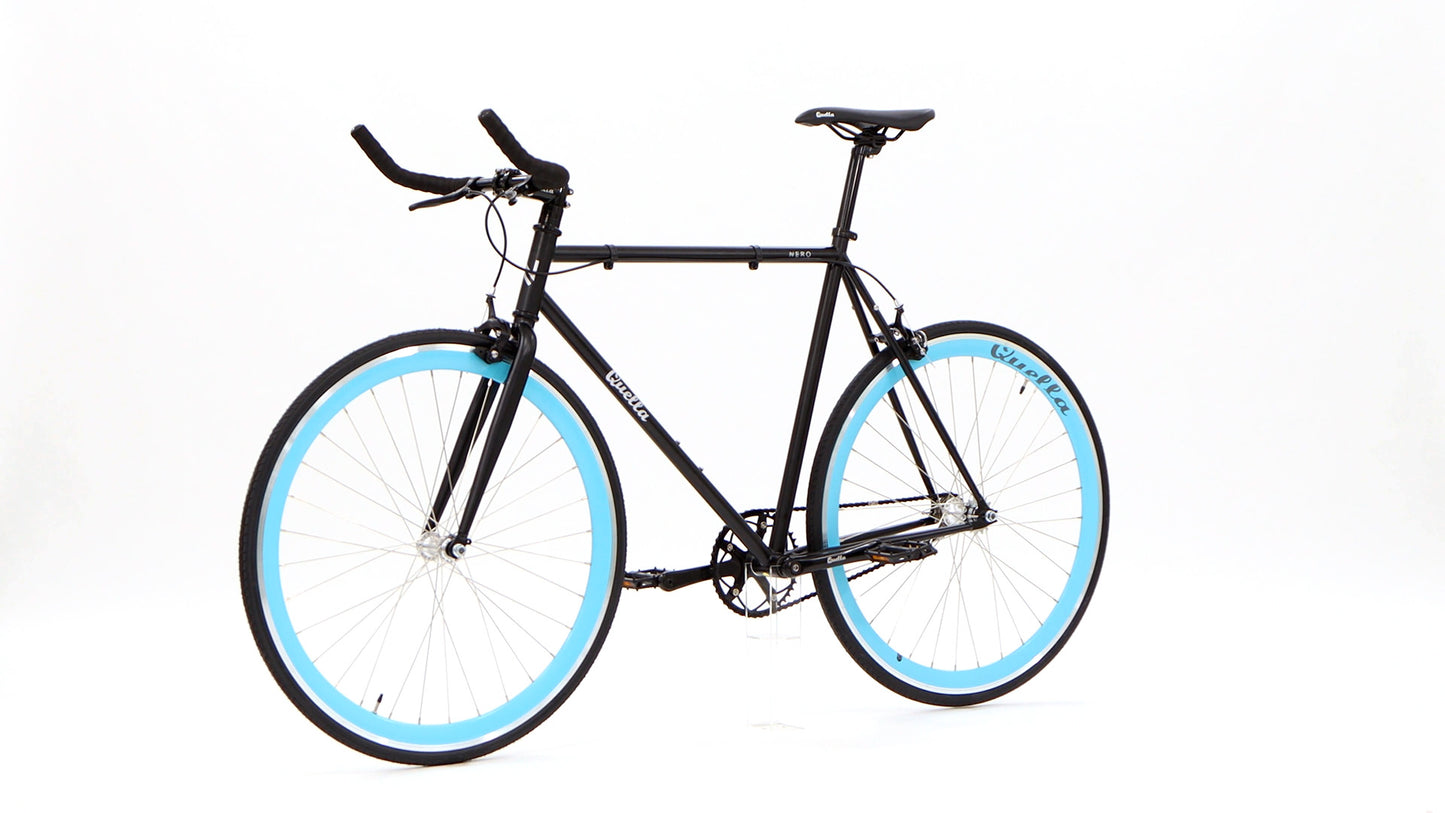 Nero Courier Blue Single-Speed Bike