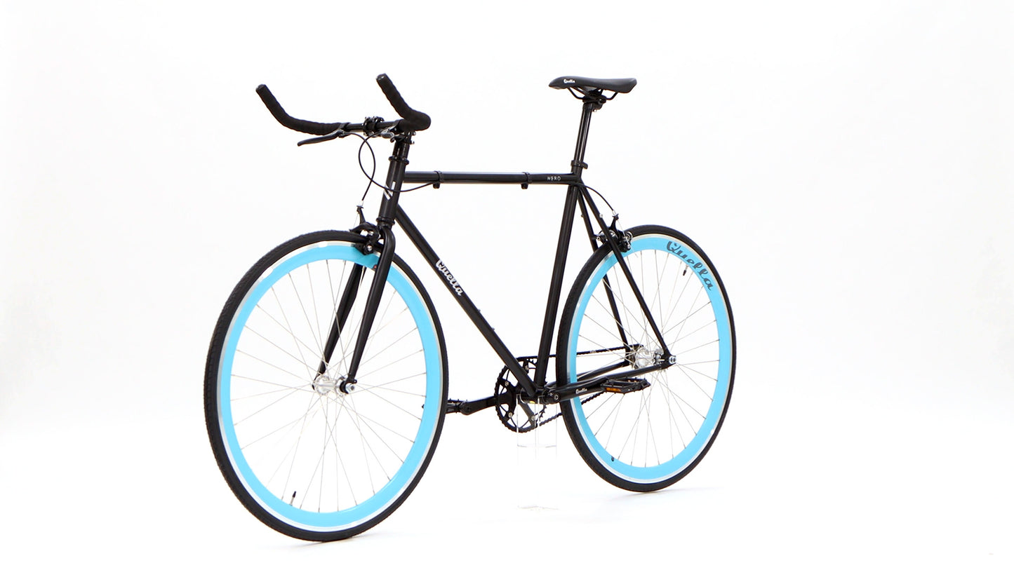 Nero Courier Blue Single-Speed Bike