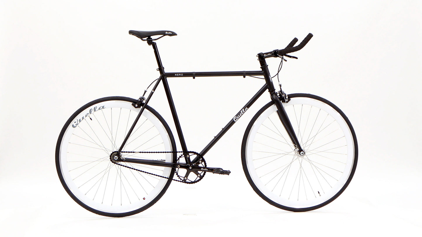 Nero Courier White Single Speed Bike