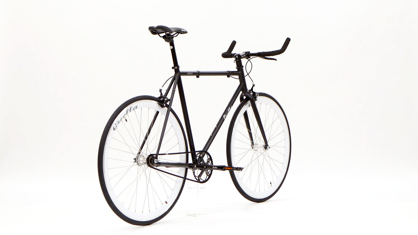 Nero Courier White Single Speed Bike