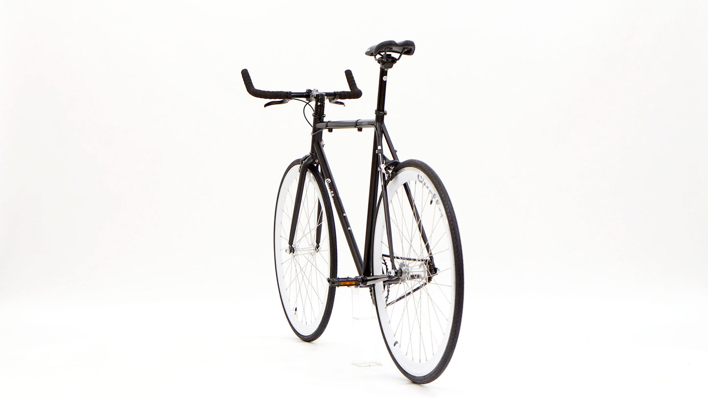 Nero Courier White Single Speed Bike