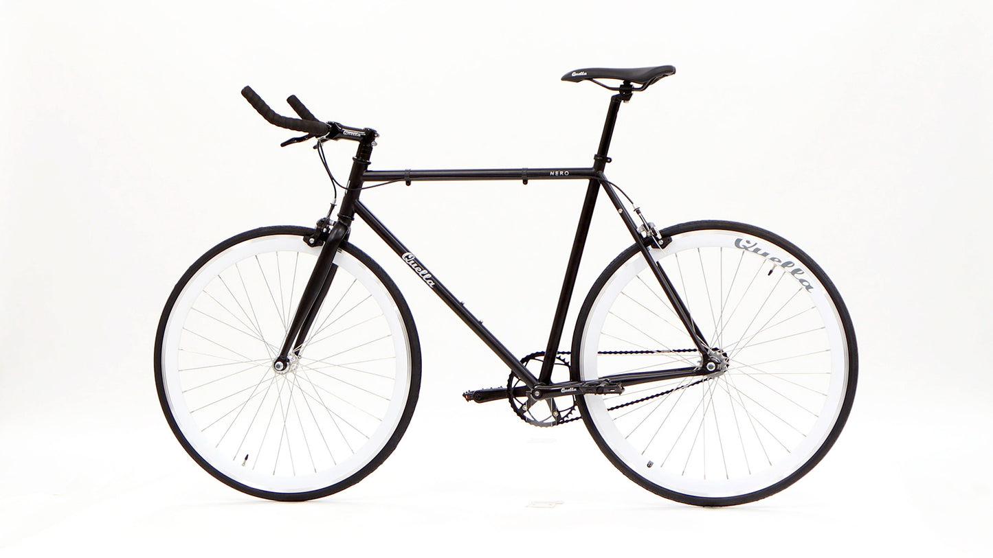 Nero Courier White Single Speed Bike