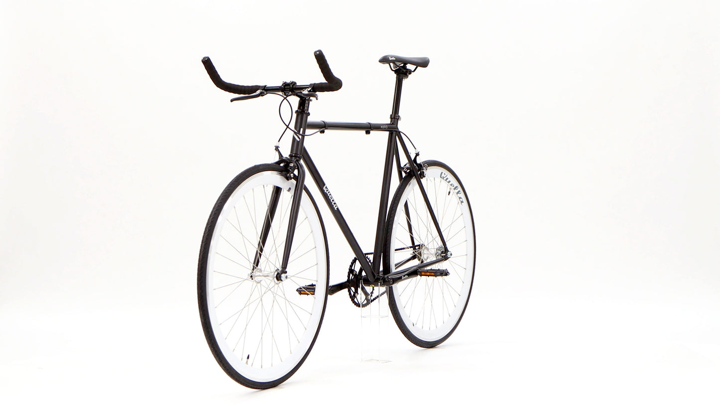 Nero Courier White Single Speed Bike