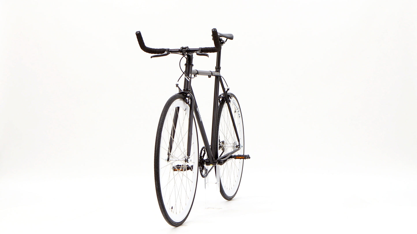 Nero Courier White Single Speed Bike