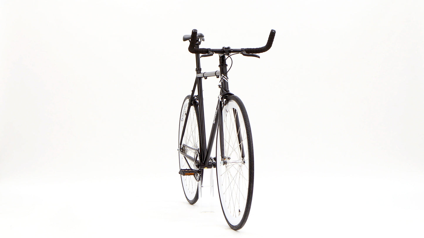 Nero Courier White Single Speed Bike