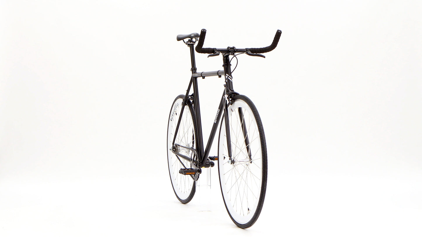 Nero Courier White Single Speed Bike