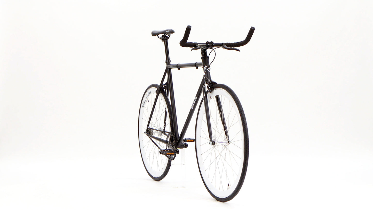 Nero Courier White Single Speed Bike