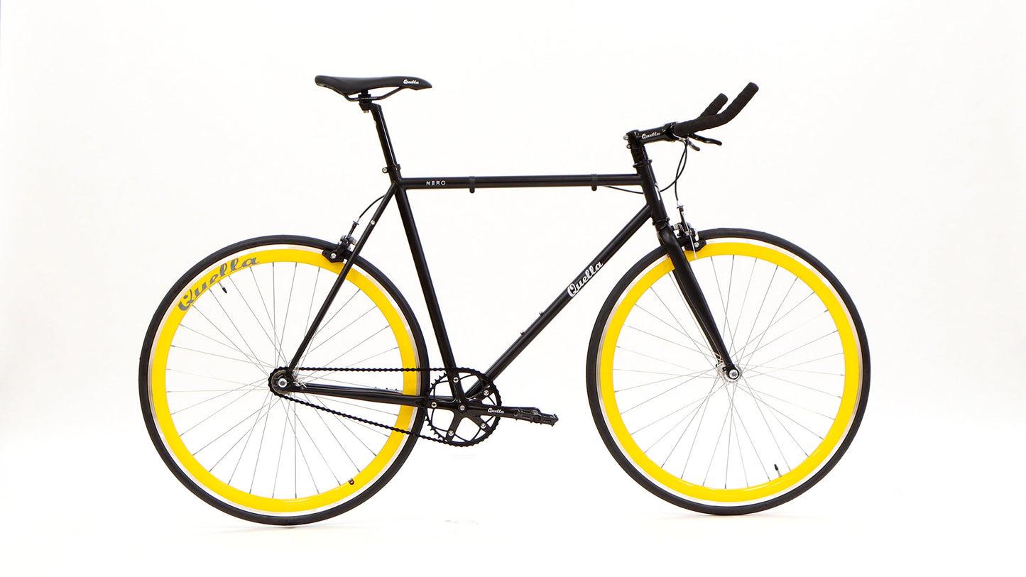 Nero Courier Yellow Single Speed Bike