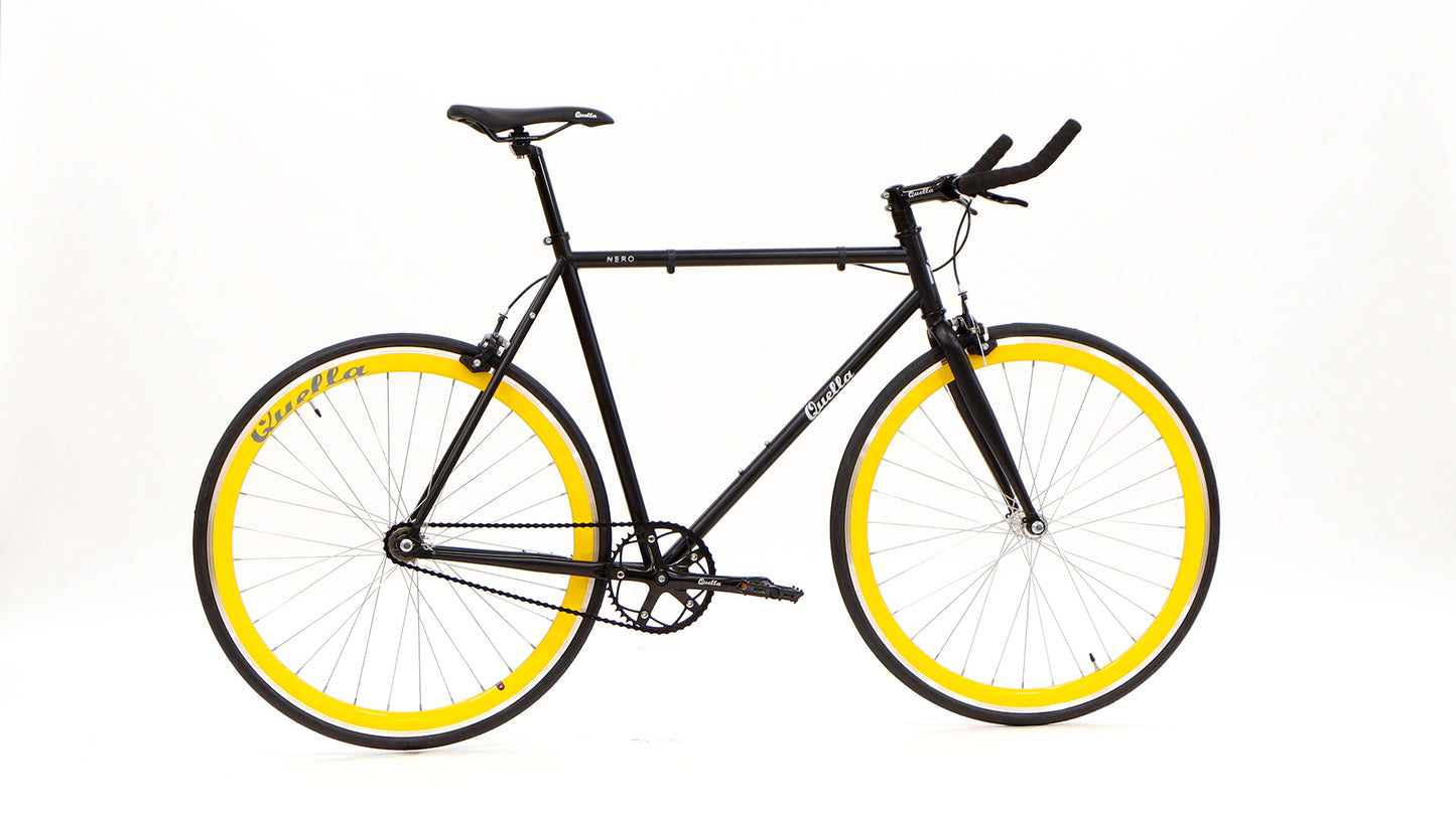 Nero Courier Yellow Single Speed Bike