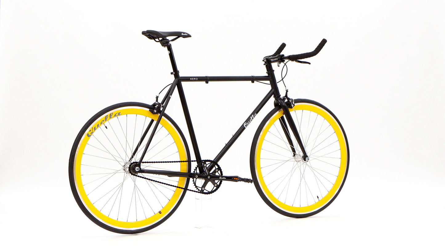 Nero Courier Yellow Single Speed Bike