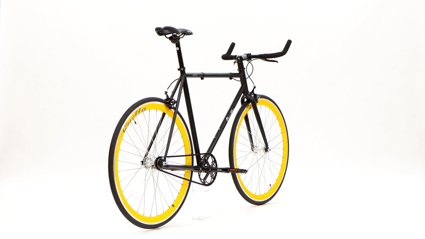 Nero Courier Yellow Single Speed Bike