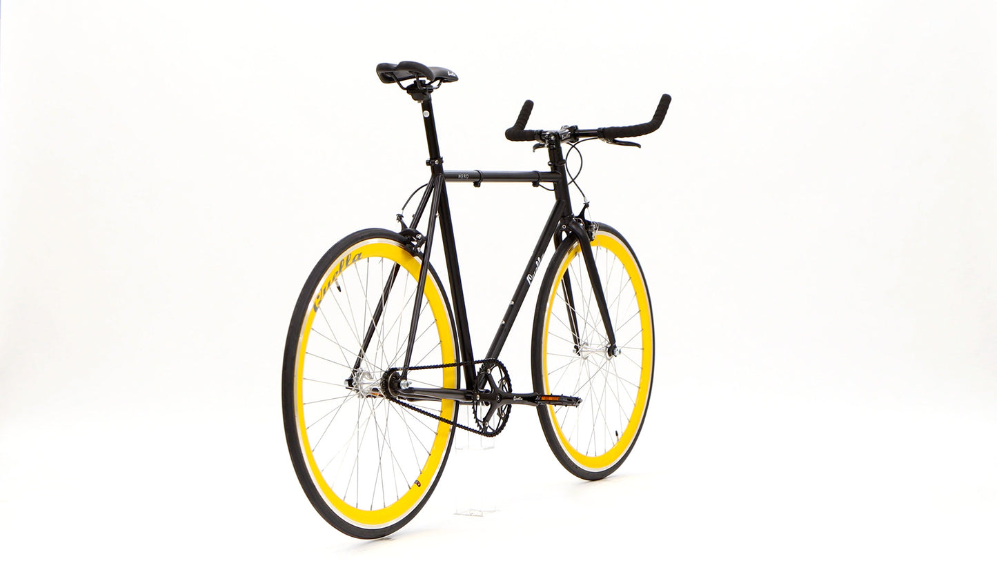 Nero Courier Yellow Single Speed Bike