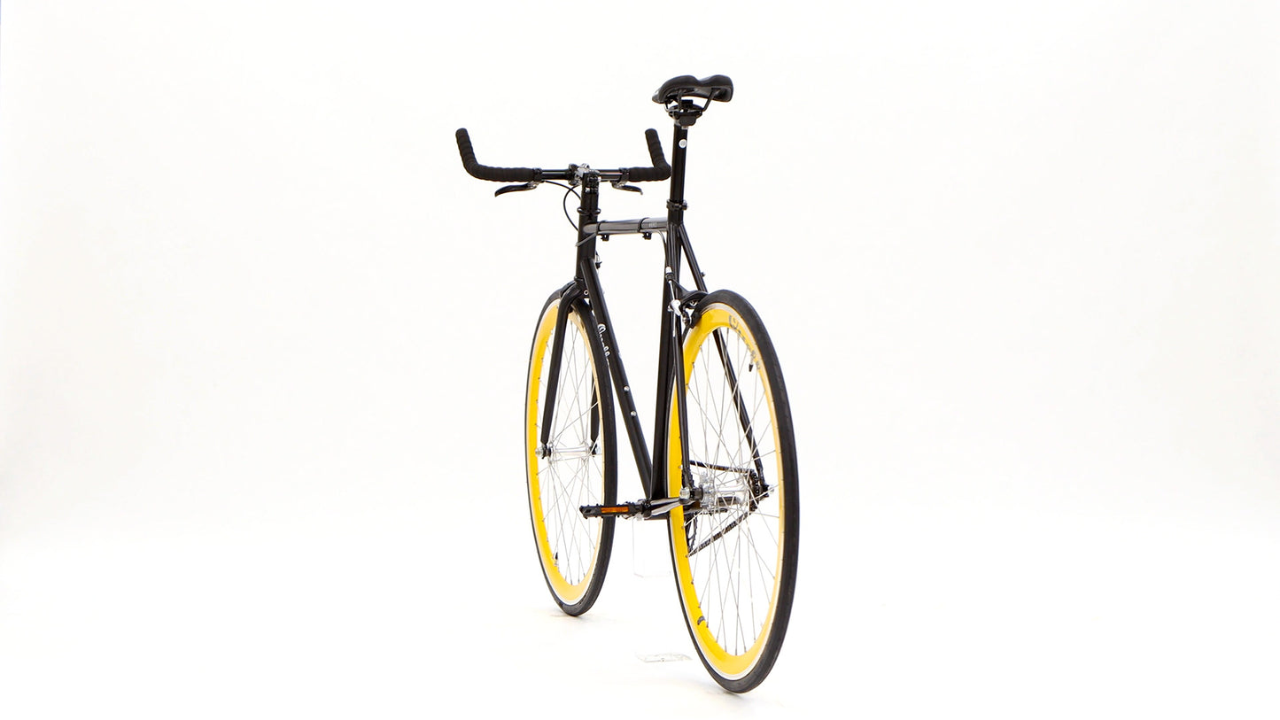 Nero Courier Yellow Single Speed Bike