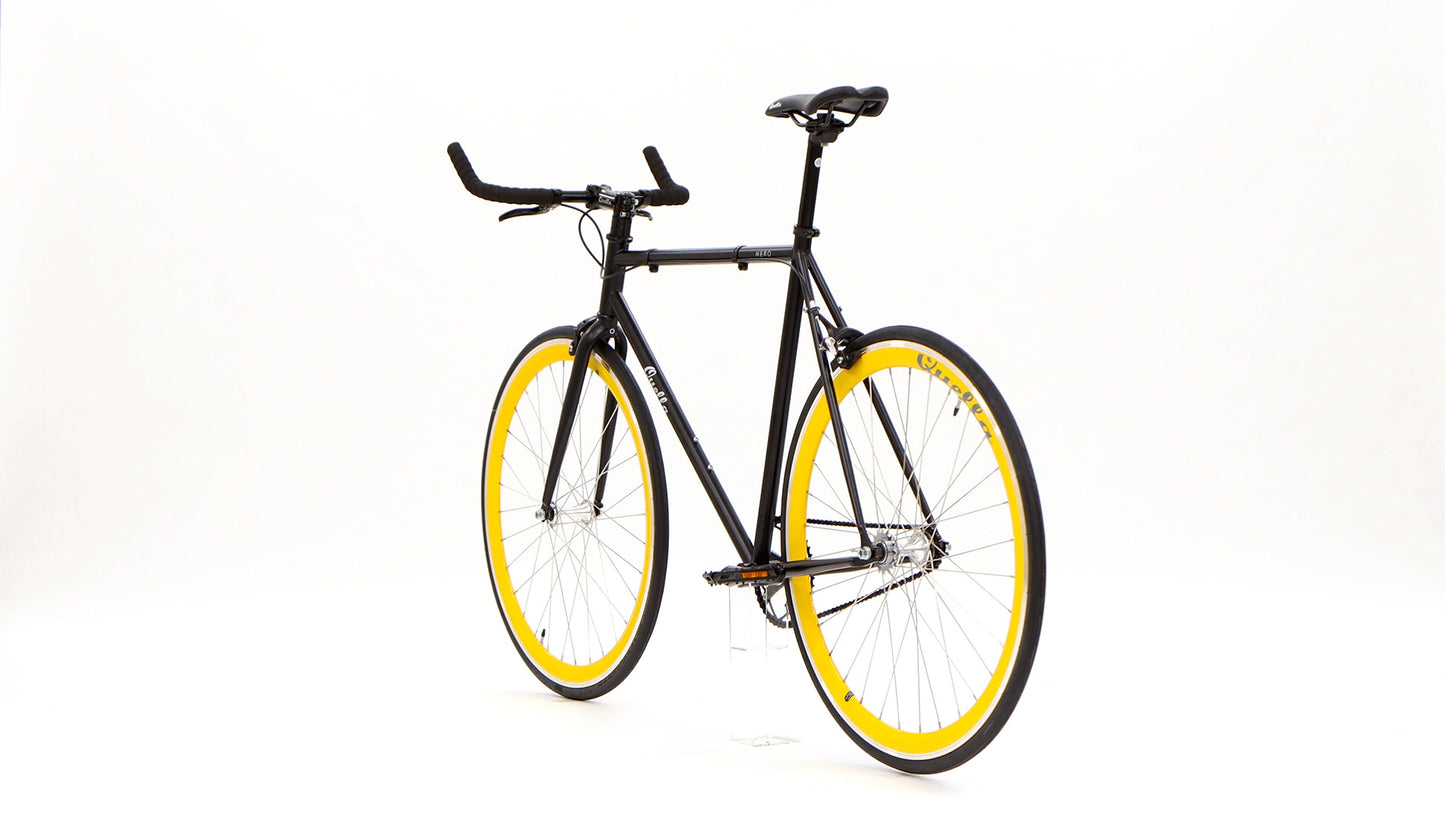 Nero Courier Yellow Single Speed Bike