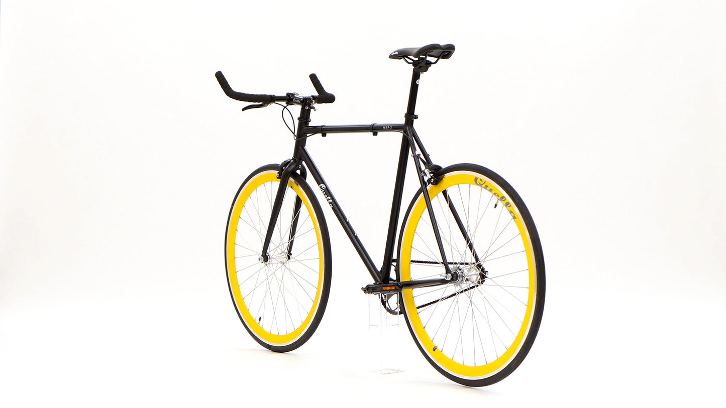 Nero Courier Yellow Single Speed Bike