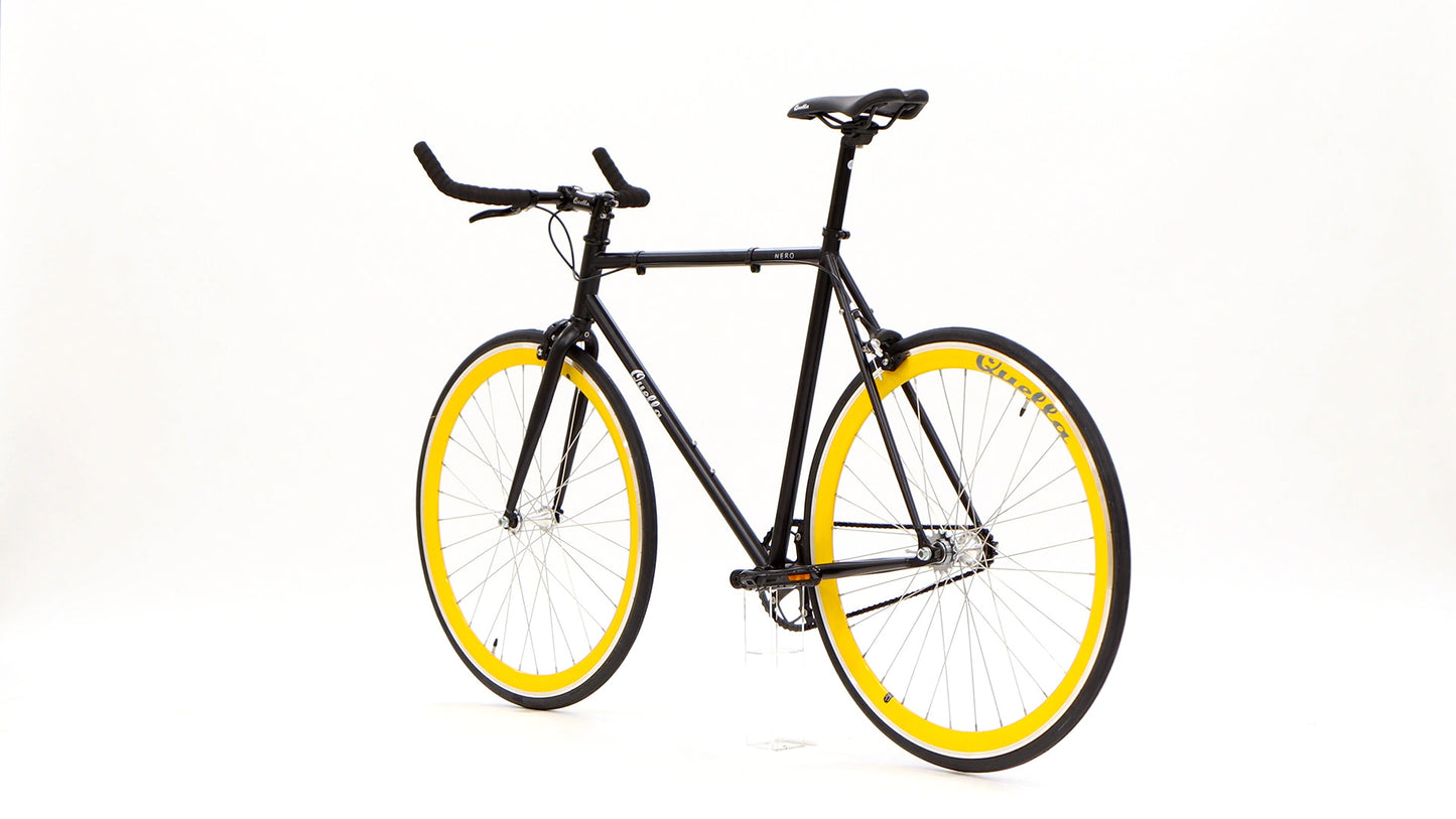 Nero Courier Yellow Single Speed Bike