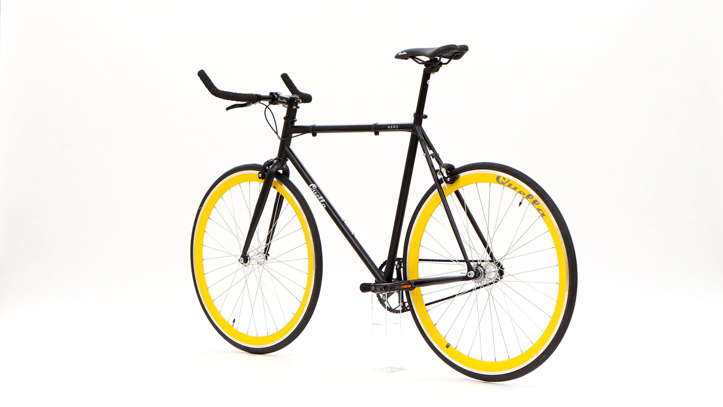 Nero Courier Yellow Single Speed Bike