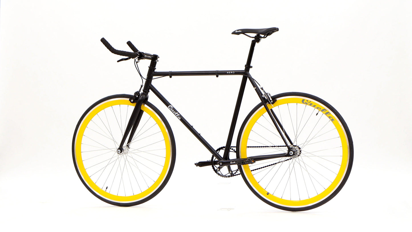 Nero Courier Yellow Single Speed Bike