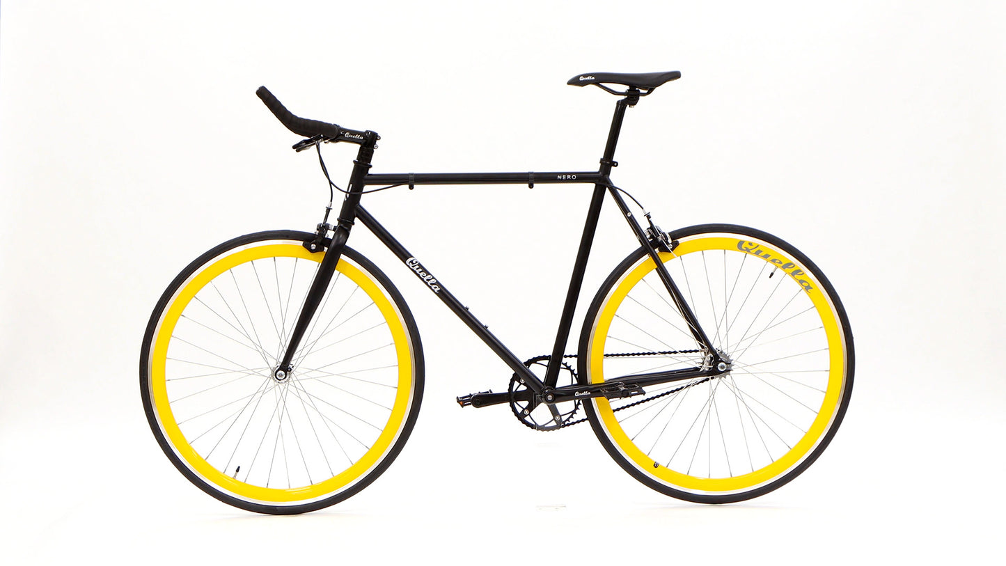 Nero Courier Yellow Single Speed Bike