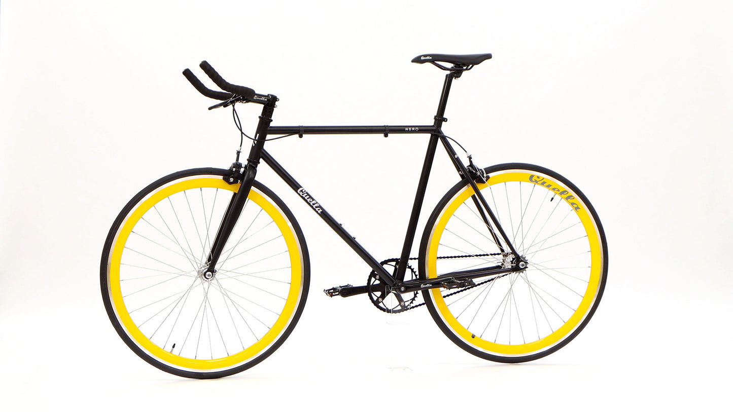 Nero Courier Yellow Single Speed Bike