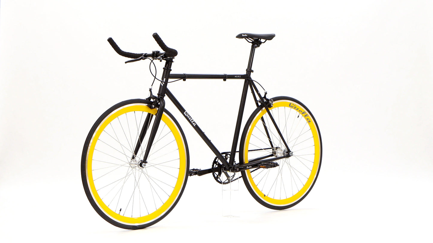 Nero Courier Yellow Single Speed Bike