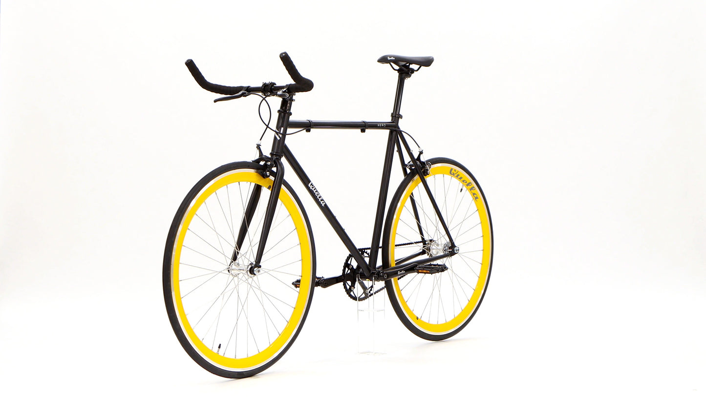 Nero Courier Yellow Single Speed Bike