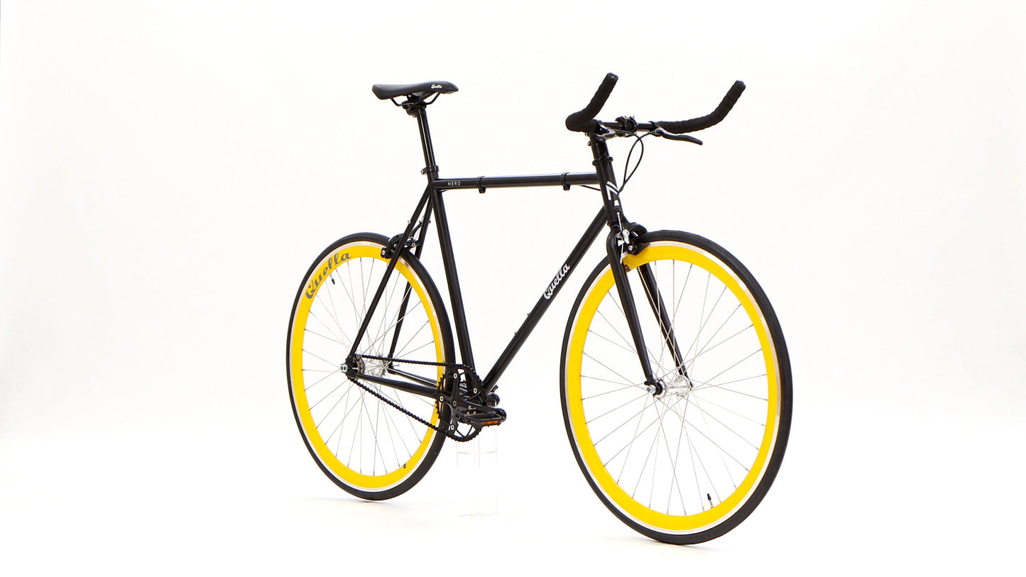 Nero Courier Yellow Single Speed Bike