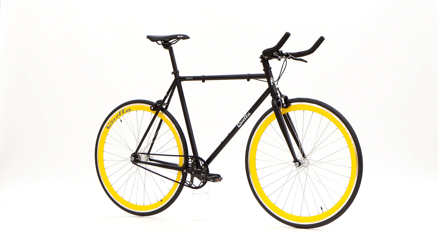 Nero Courier Yellow Single Speed Bike