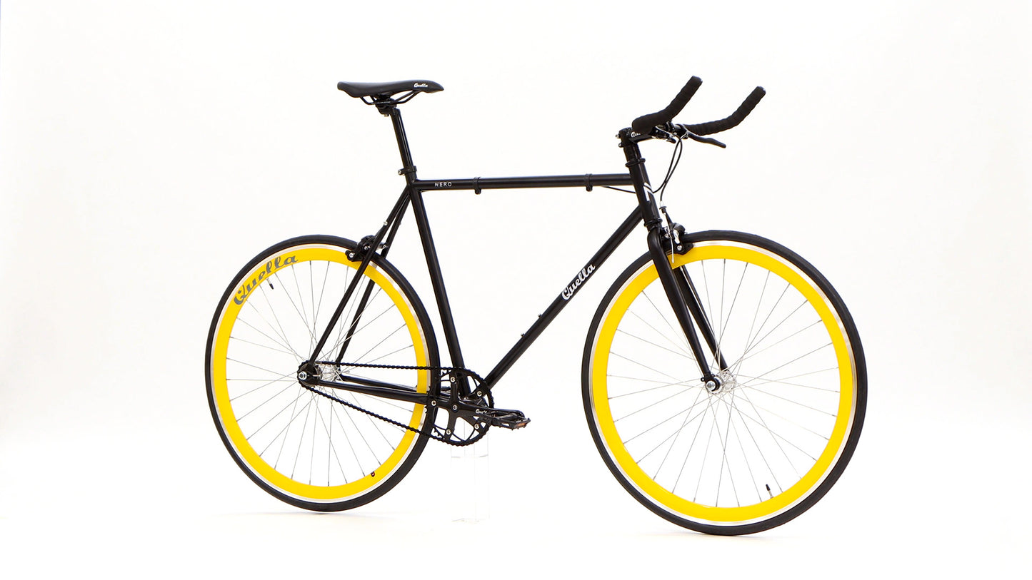 Nero Courier Yellow Single Speed Bike