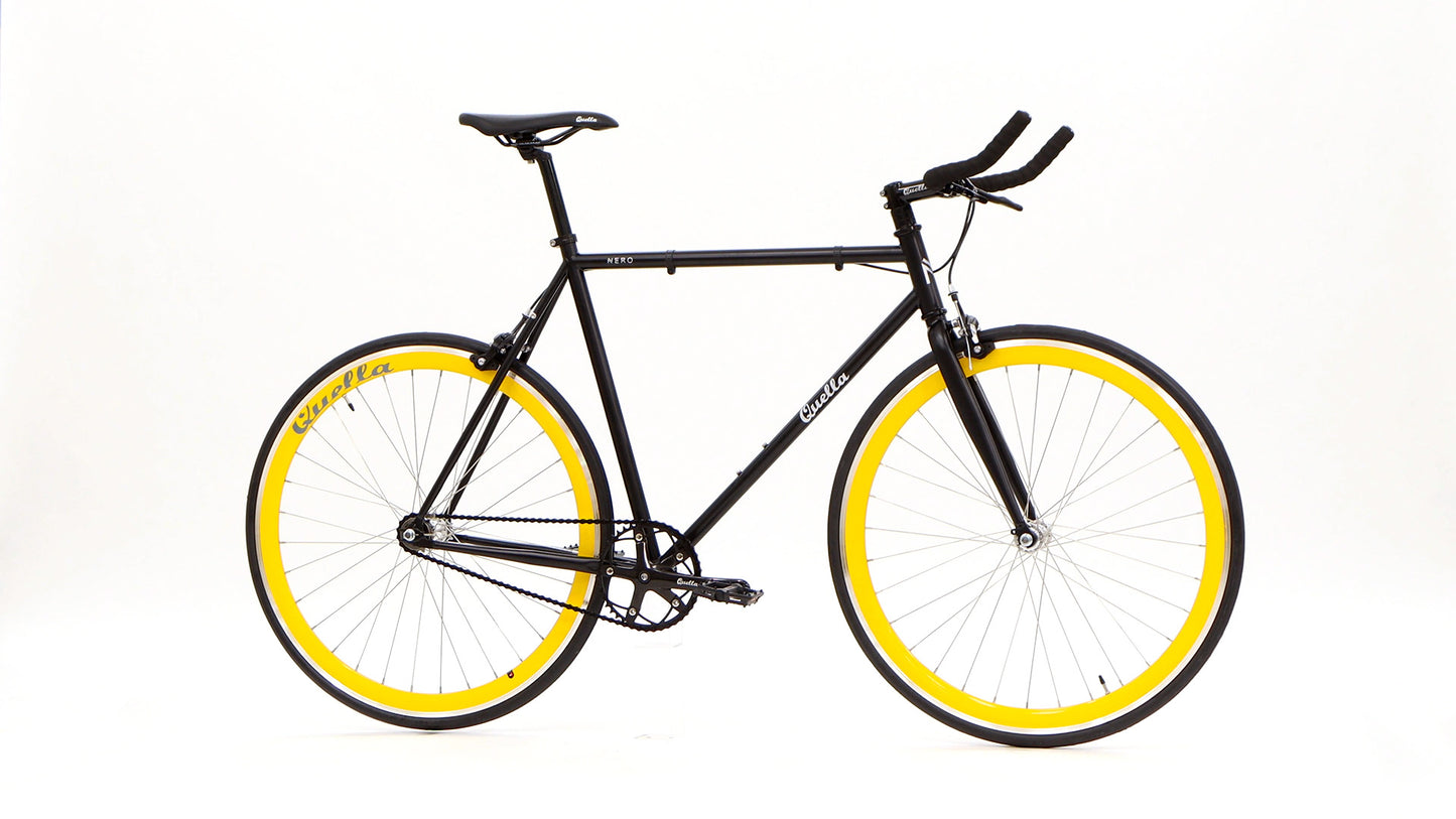 Nero Courier Yellow Single Speed Bike