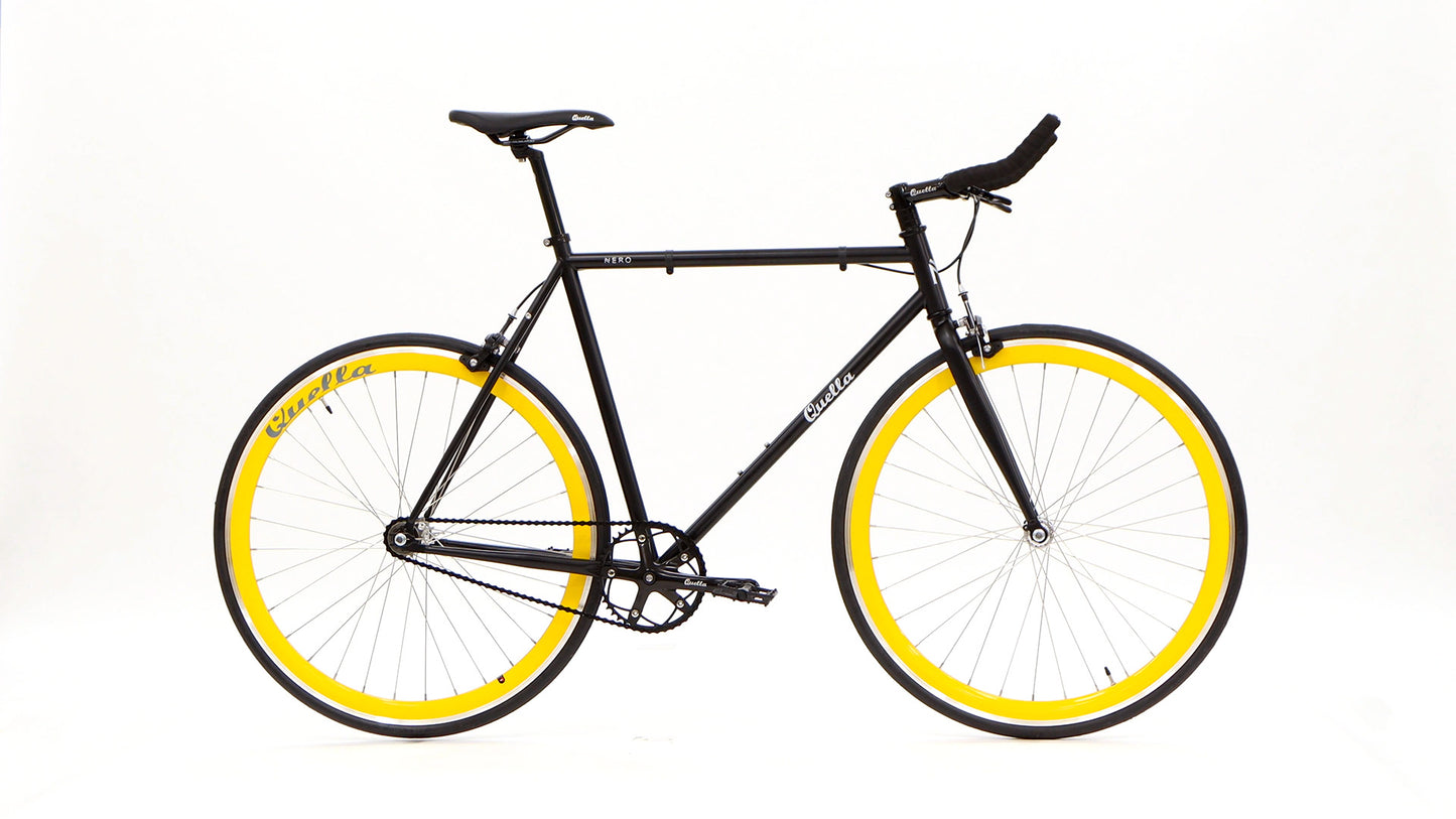 Nero Courier Yellow Single Speed Bike