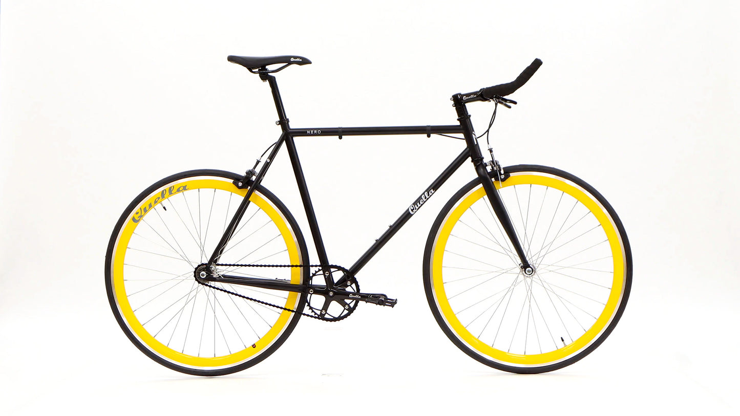 Nero Courier Yellow Single Speed Bike