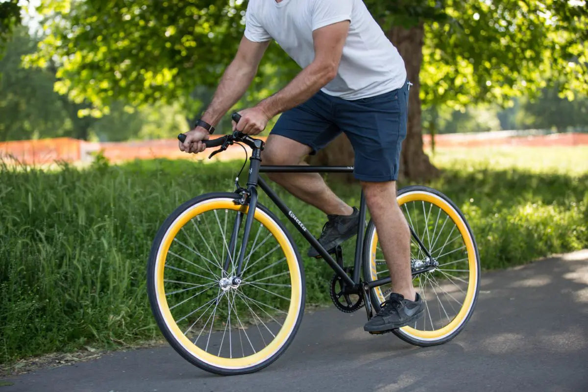 Nero Courier Gold Single-Speed Bike