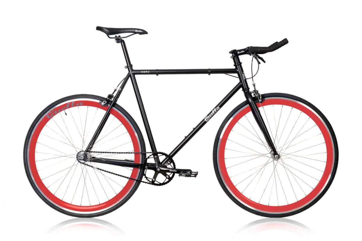 Bike black on sale and red