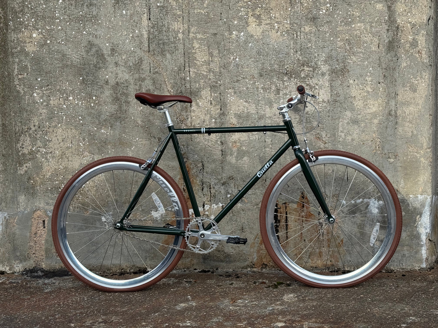 Limited Edition - Varsity Brunel Chrome Single-Speed Bicycle
