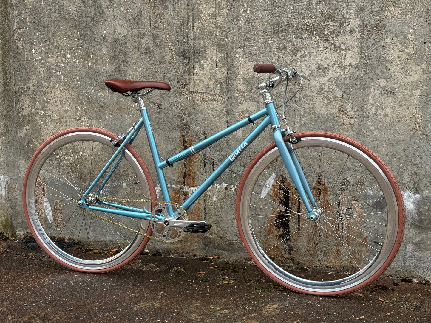 Limited Edition Step Through Cambridge Chrome – Single-Speed Bicycle