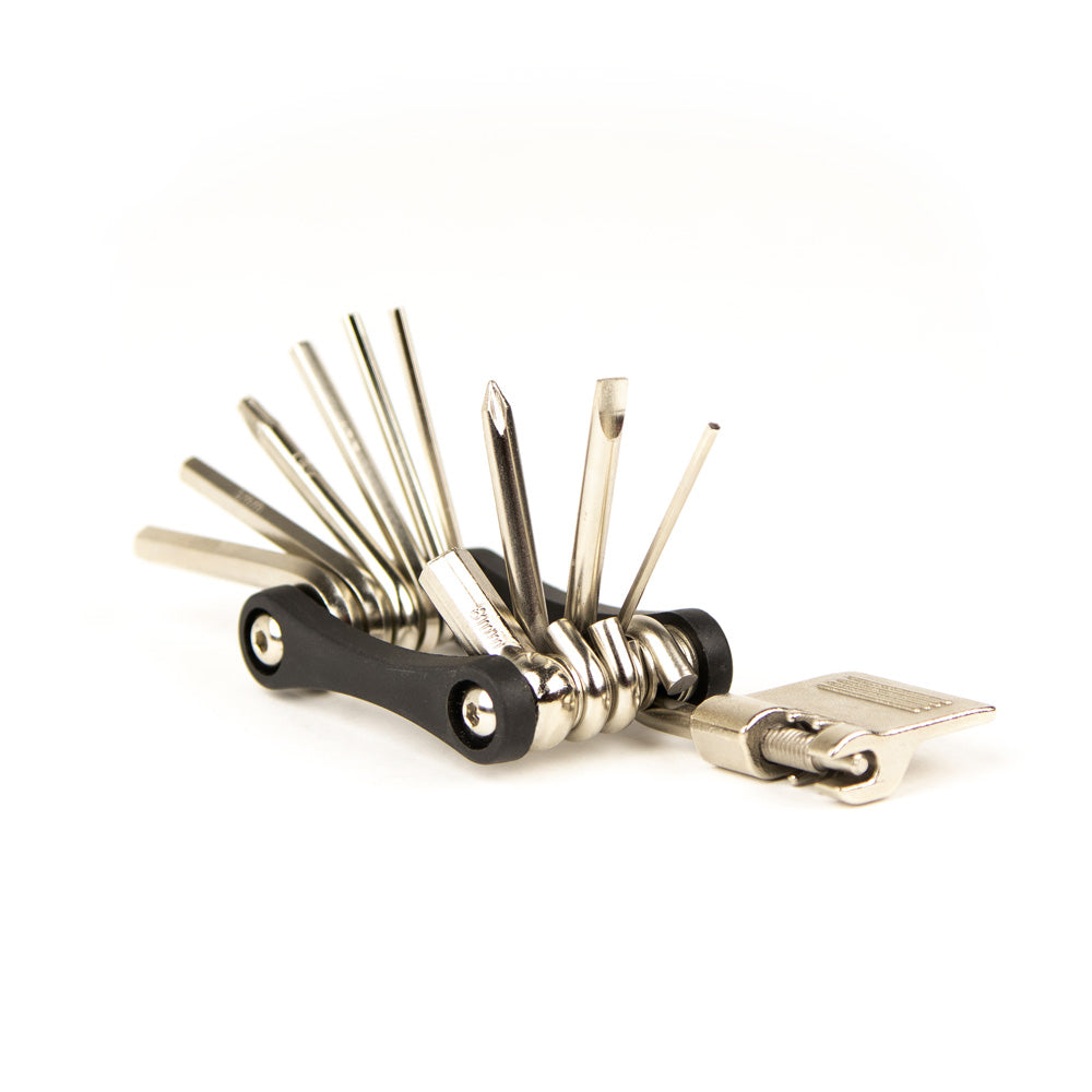 Quella Basics Pack with Multi Tool, Saddle Bag, Tyre Levers and Puncture Repair Kit