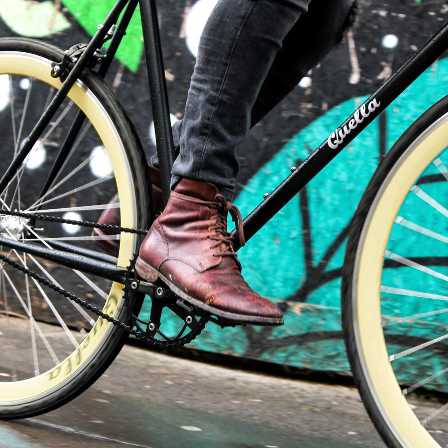 Nero Courier Cream Single-Speed Bike