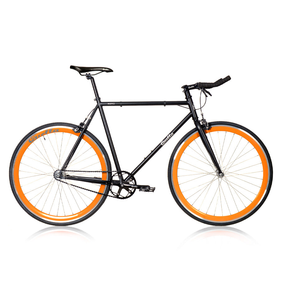 Nero Courier Orange Single-Speed Bike