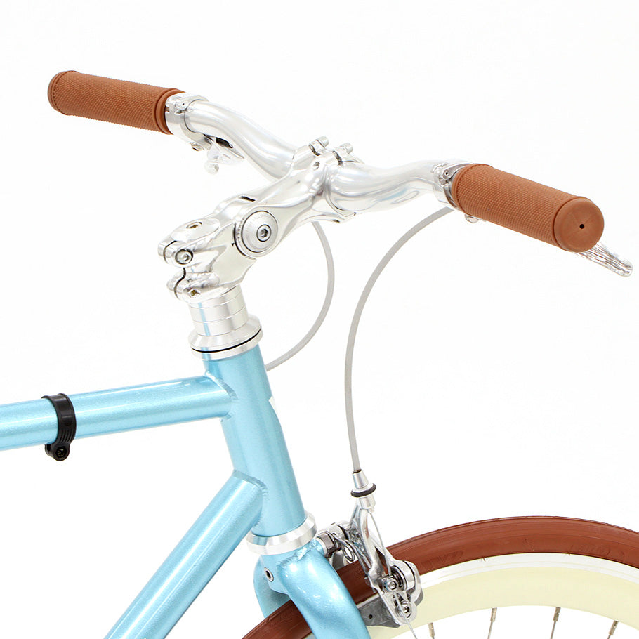 Varsity Cambridge Classic Single-Speed Bicycle - Cream