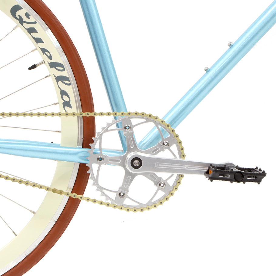 Varsity Cambridge Classic Single-Speed Bicycle - Cream