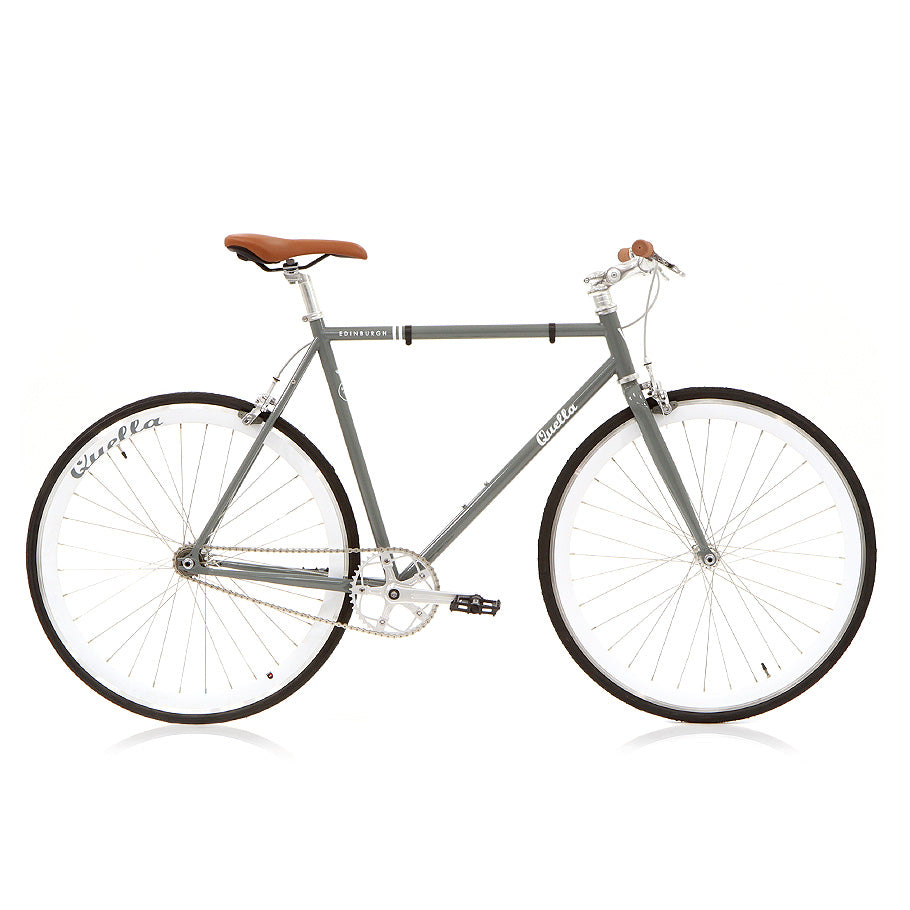 Varsity Edinburgh Classic Single-Speed Bicycle - White