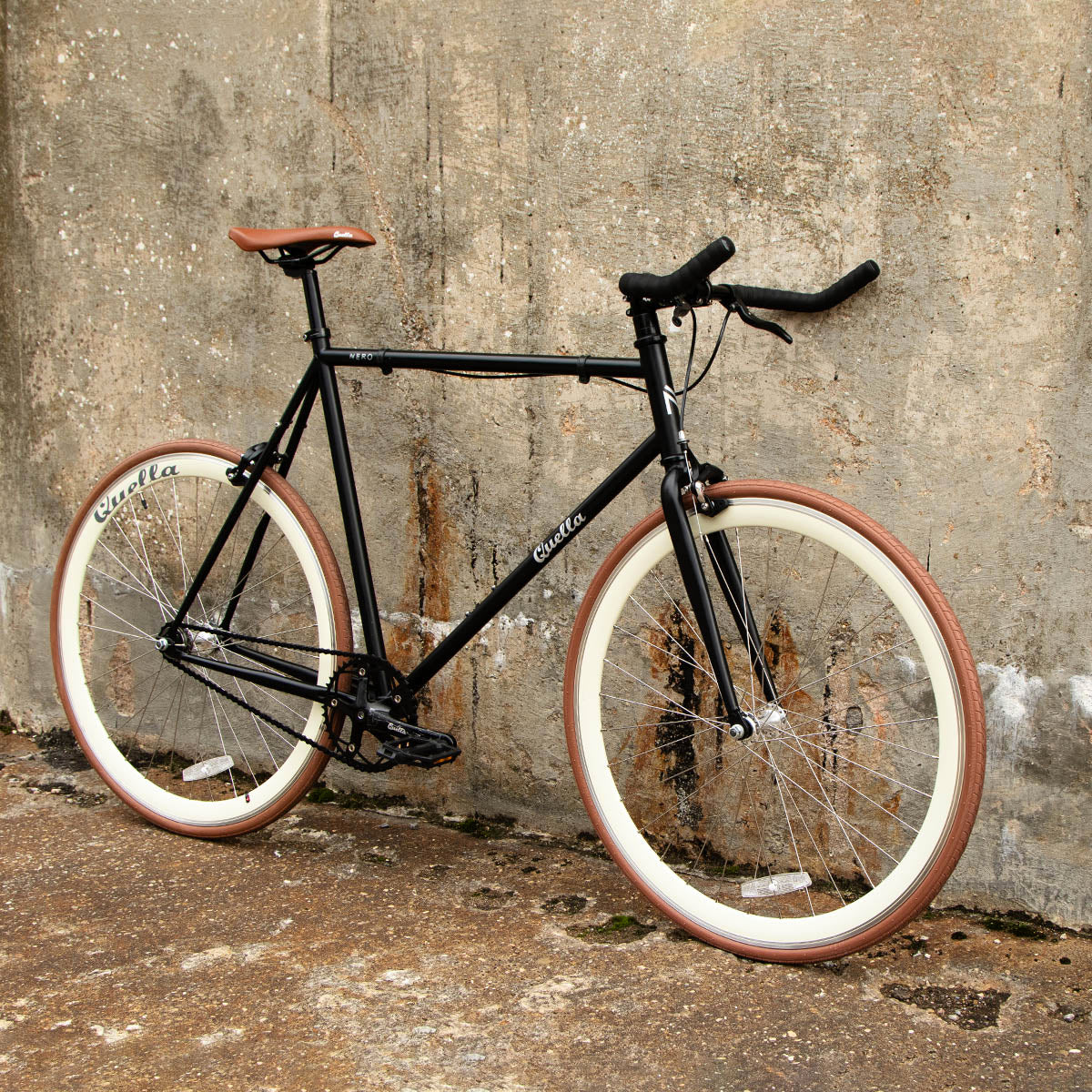 Nero Courier Yellow 61 cm Single Speed bicycle (BHQ0085)