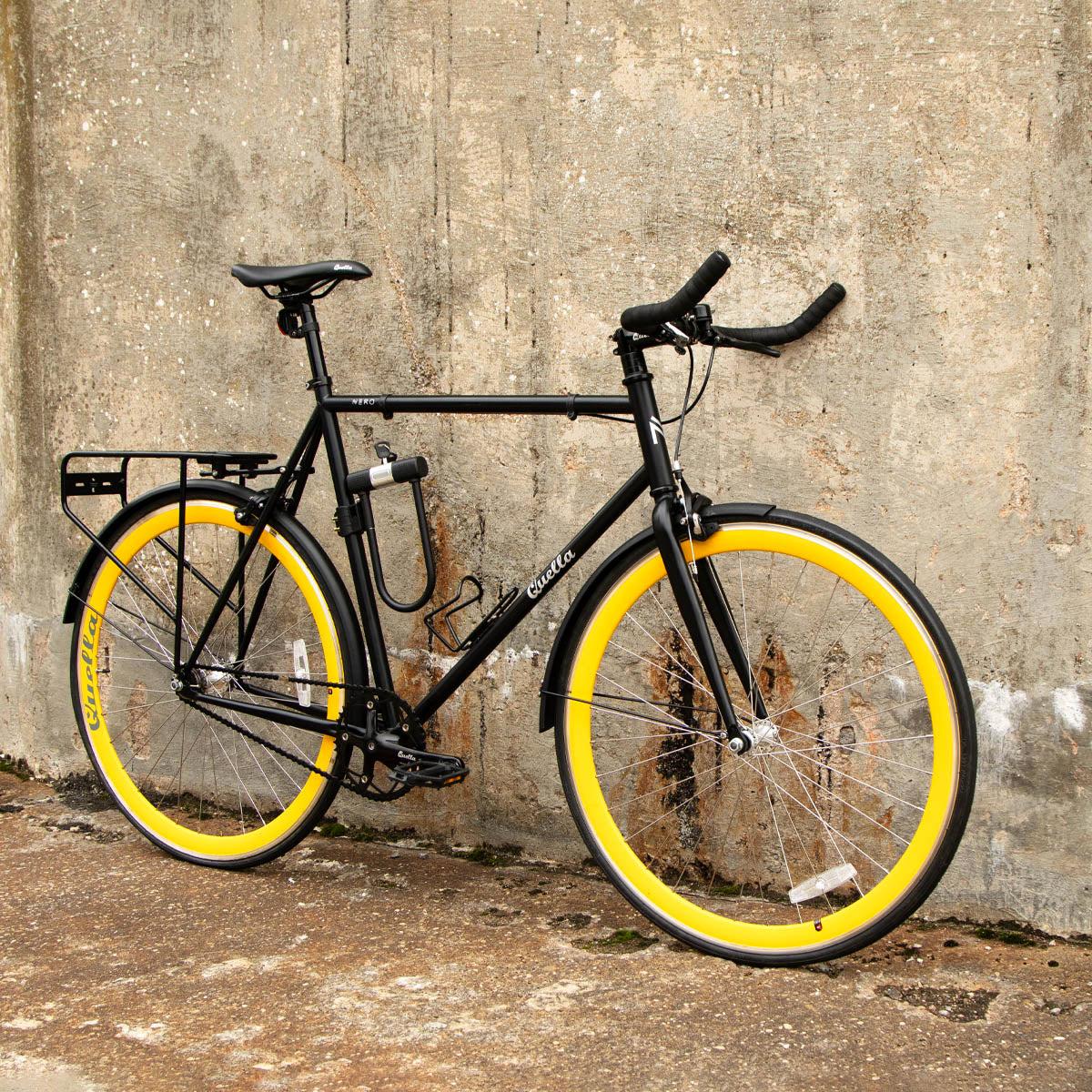 Nero Courier Yellow 61 cm Single Speed bicycle (BHQ0088)