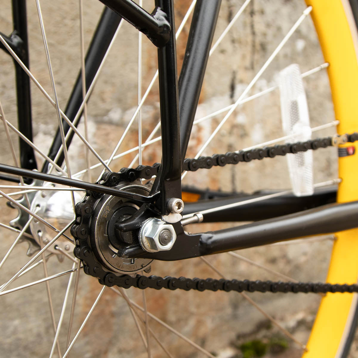 Nero Courier Yellow 61 cm Single Speed bicycle (BHQ0088)